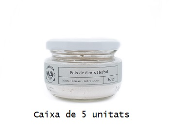 Caixa de pols de dents herbal (5 u.)