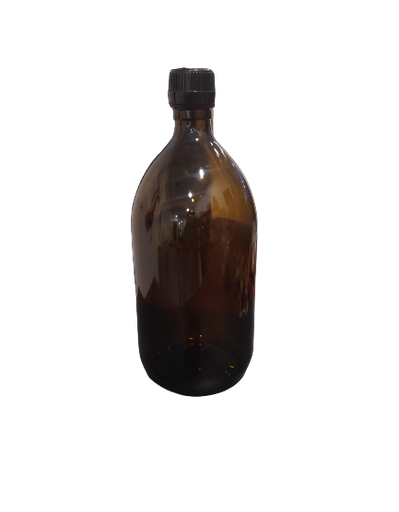 [VIT002] Ampolla de vidre ambre amb tap