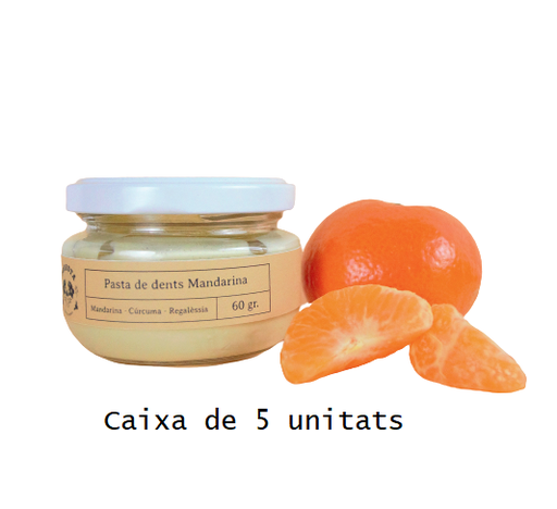 [FOR318] Caixa de pastes de dents mandarina (5 u.)