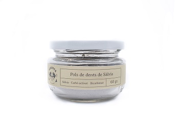 [FOR311] Pols de dents – sàlvia (amb bicarbonat) (60gr)