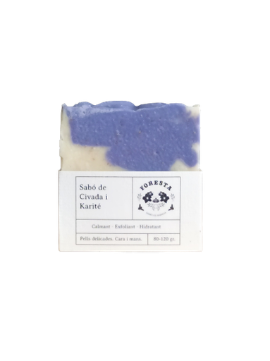 [FOR111] Sabó sòlid de mans i de cos (civada i karité) (100gr)