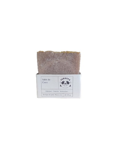 [FOR115] Sabó sòlid de mans i de cos (coco) (100gr)